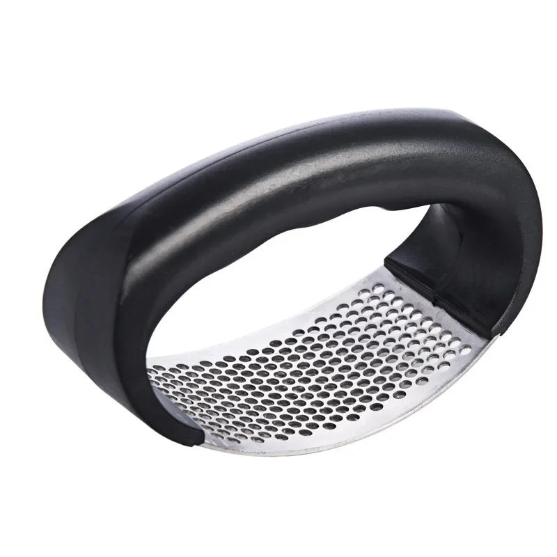 Stainless Steel Garlic Press Crusher Manual Garlic Chopper Garlic Chopping Tools Fruits and Vegetables Kitchen Gadget