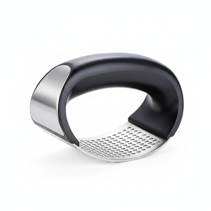 Stainless Steel Garlic Press Crusher Manual Garlic Chopper Garlic Chopping Tools Fruits and Vegetables Kitchen Gadget